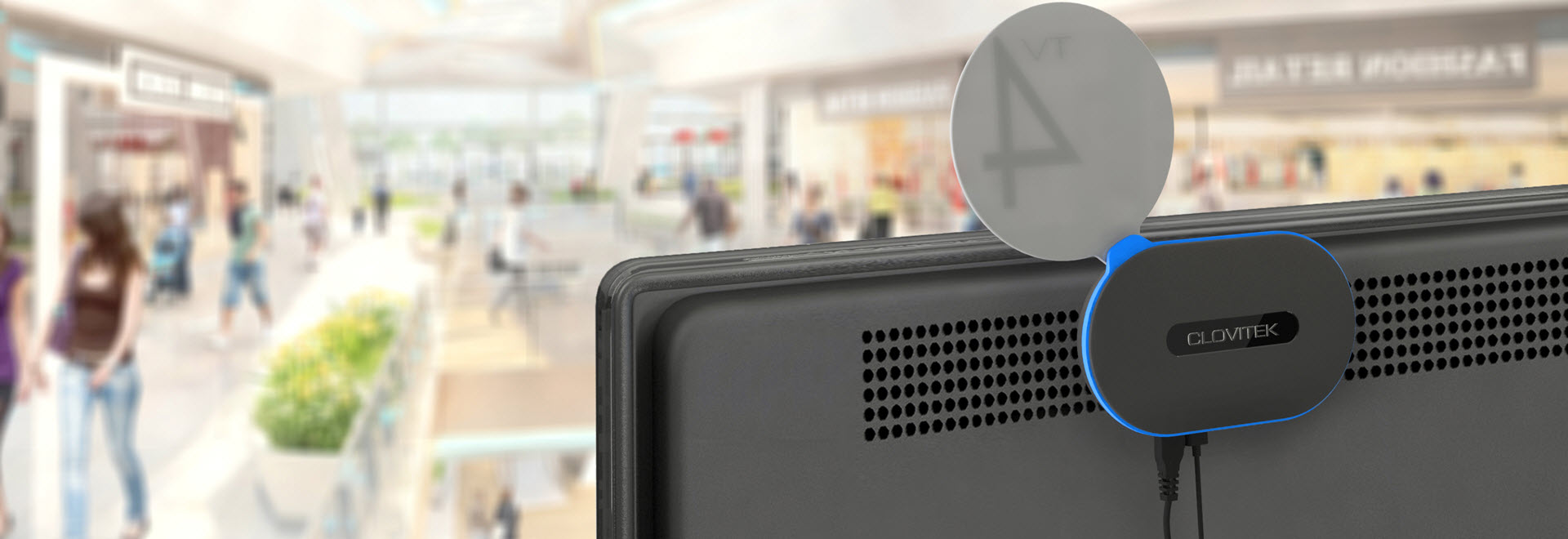The award-winning CloviFi WiFi HD audio transmitter