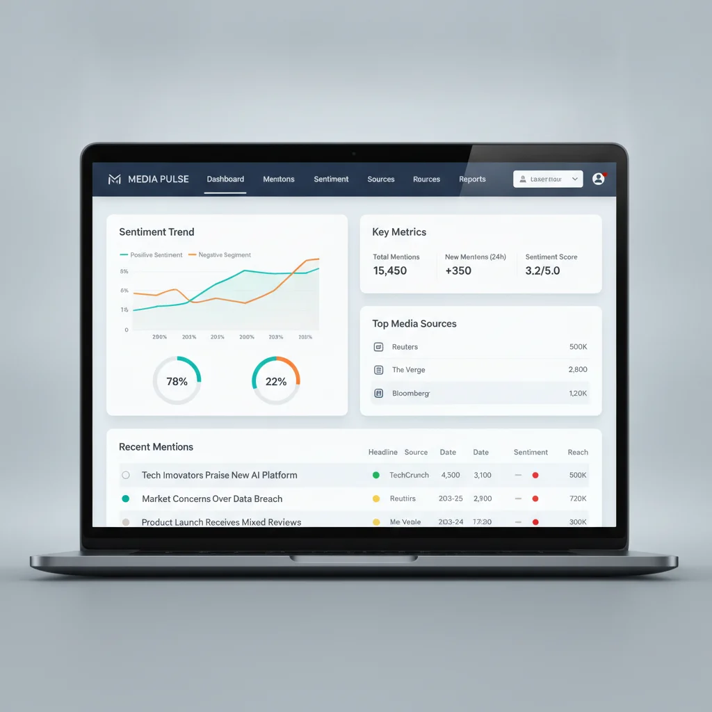 CloviPR coverage-tracking dashboard with campaign pipeline and placements