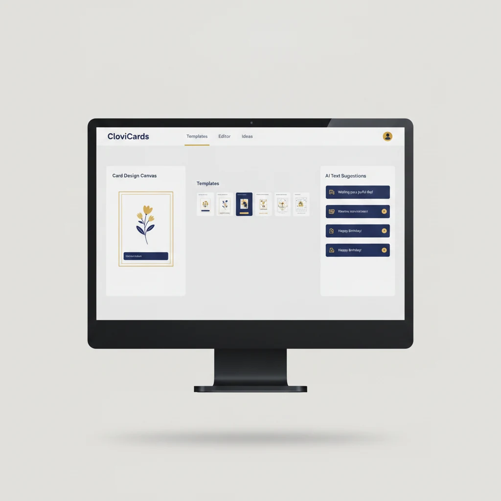 CloviCards product illustration