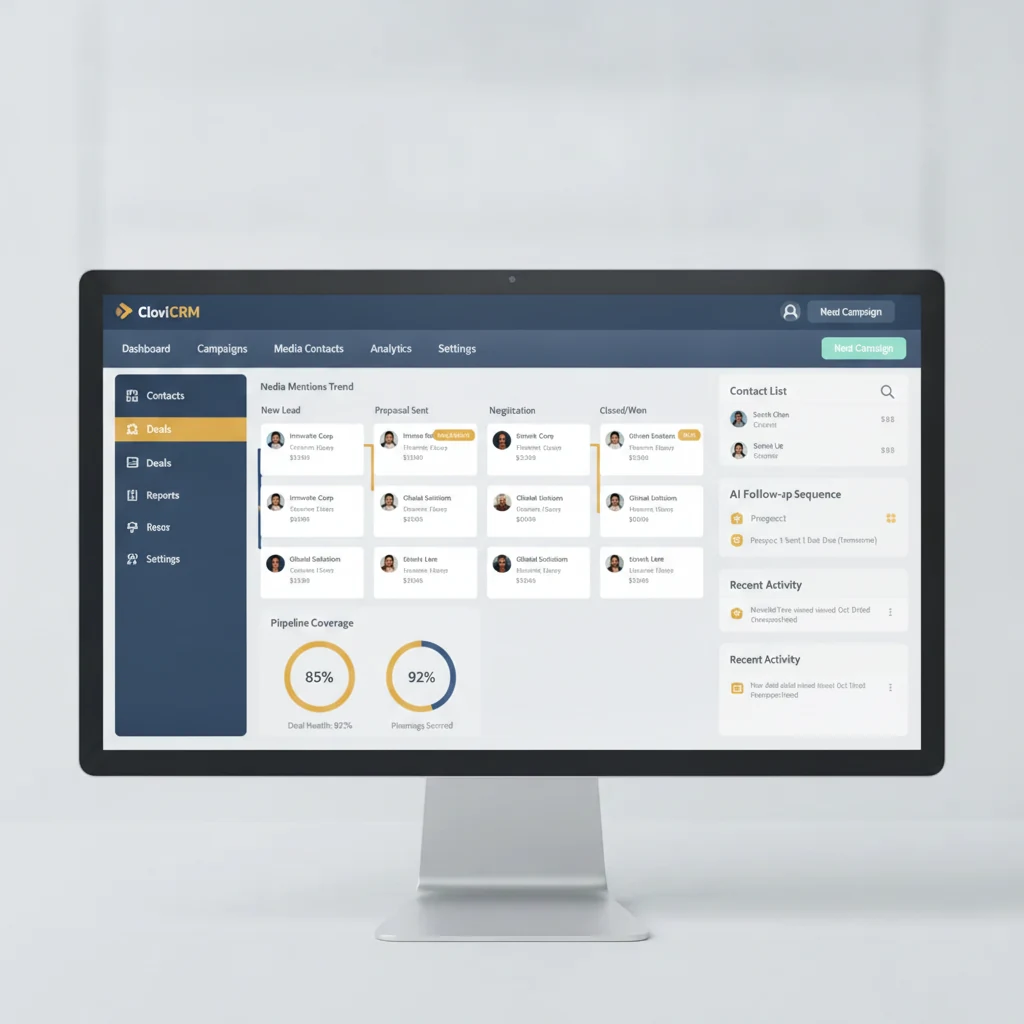 CloviCRM preview