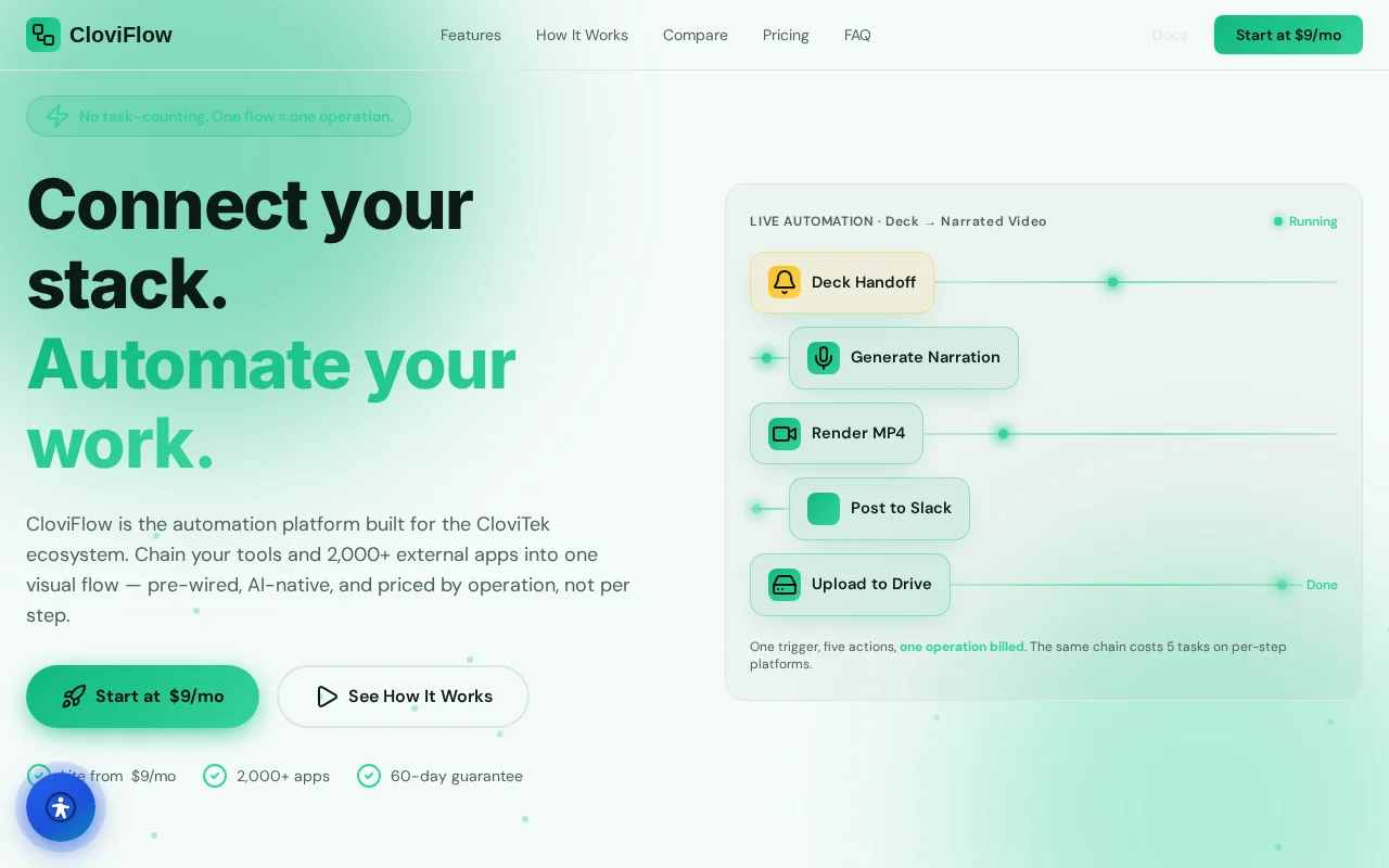 CloviFlow preview